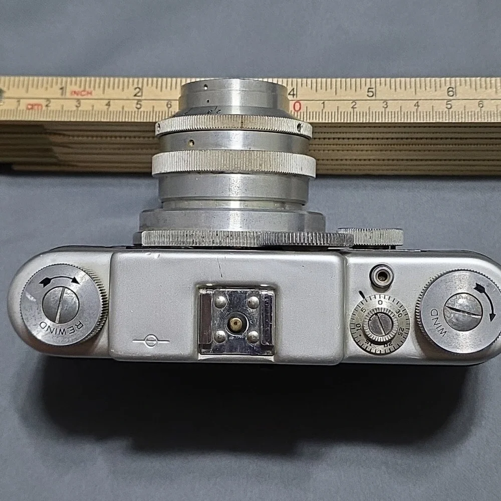 Vintage Argus C4 f/3.5 lens‎ 50mm Coated Cintar Film Camera Untested